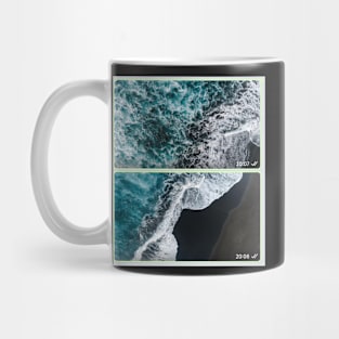 Whatsapp Black sand coast Mug